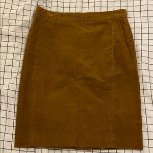J.Crew corduroy pencil skirt! Size 2